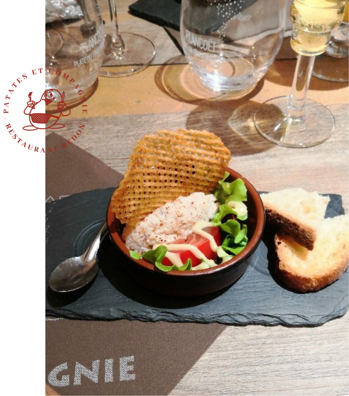 Le Restaurant - Patates & Compagnie - Restaurant Redon - Restaurant Redon avec Terrasse